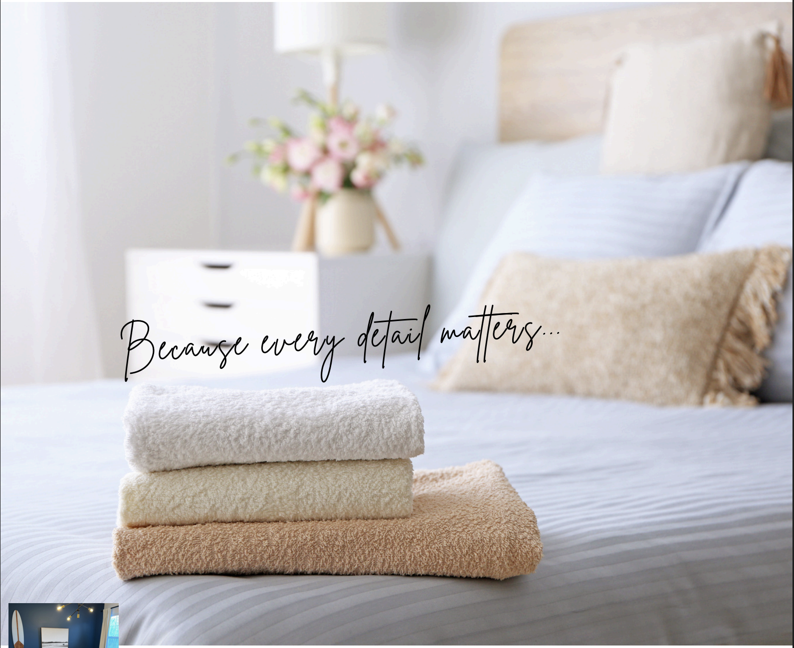 Attention to detail in bedroom cleaning showing fresh linens and organized space in Newburyport MA